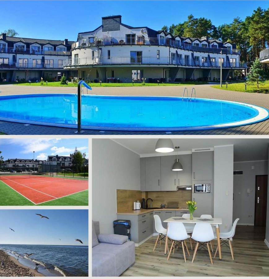 Apartamenty z tarasami Miętowy spokój 15, Romantyczna szarość 16, Niebieska elegancja 17 Pobierowo Exterior foto